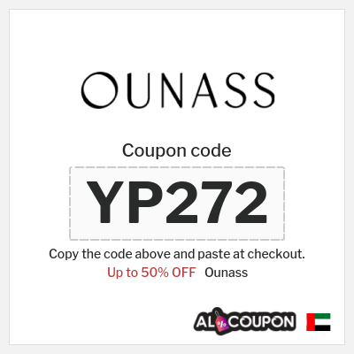 Coupon for Ounass (YP272) Up to 50% OFF