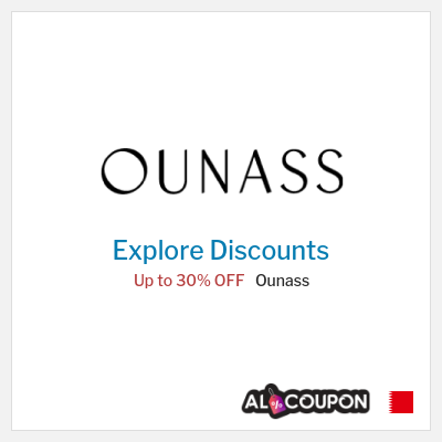 Sale for Ounass Up to 30% OFF