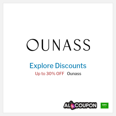 Sale for Ounass Up to 30% OFF