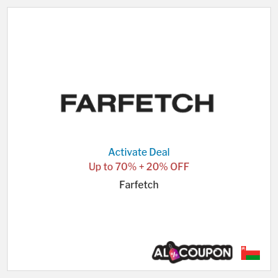 Special Deal for Farfetch Up to 70% + 20% OFF