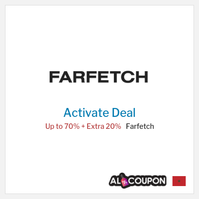 Special Deal for Farfetch Up to 70% + Extra 20%