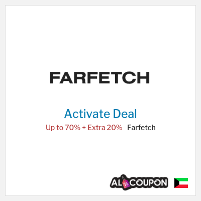 Special Deal for Farfetch Up to 70% + Extra 20%