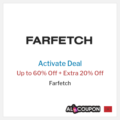 Special Deal for Farfetch Up to 60% Off + Extra 20% Off
