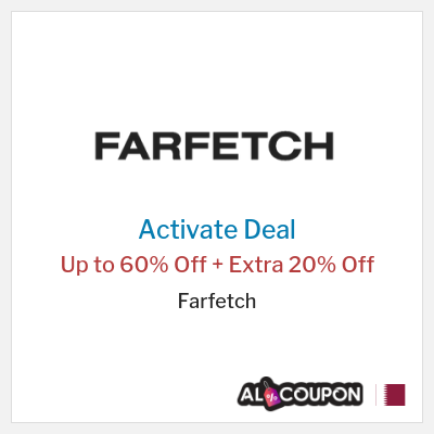 Special Deal for Farfetch Up to 60% Off + Extra 20% Off