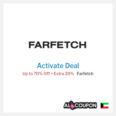 Special Deal for Farfetch Up to 70% Off + Extra 20%