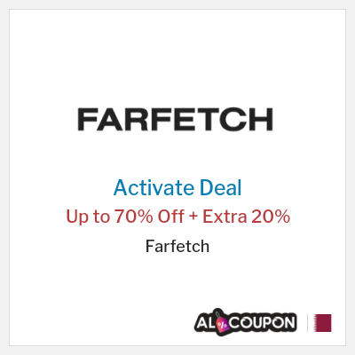 Special Deal for Farfetch Up to 70% Off + Extra 20%