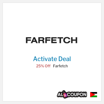 Special Deal for Farfetch 25% Off