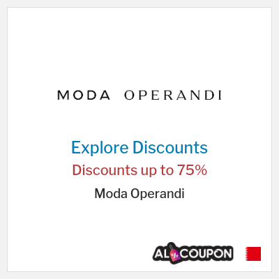 Sale for Moda Operandi Discounts up to 75%
