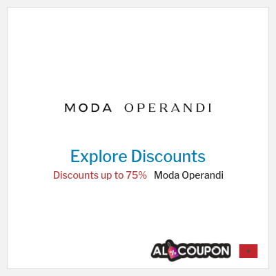 Sale for Moda Operandi Discounts up to 75%