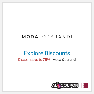 Sale for Moda Operandi Discounts up to 75%