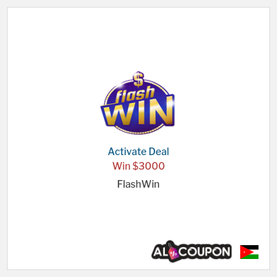 Special Deal for FlashWin Win $3000