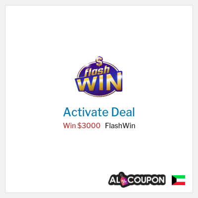 Special Deal for FlashWin Win $3000