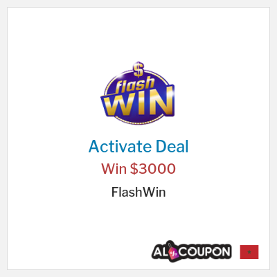 Special Deal for FlashWin Win $3000