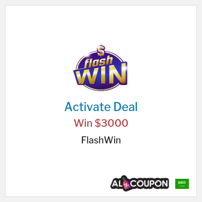 Special Deal for FlashWin Win $3000