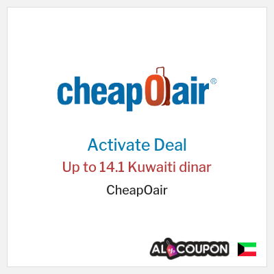 Coupon discount code for CheapOair 15% OFF