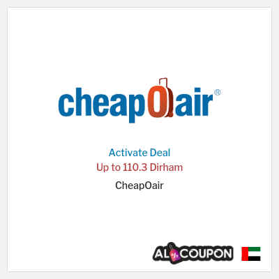 Coupon discount code for CheapOair 15% OFF