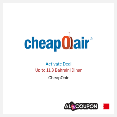 Coupon discount code for CheapOair 15% OFF