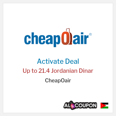 Coupon discount code for CheapOair 15% OFF