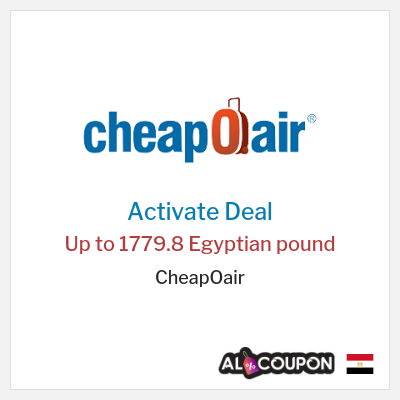 Coupon discount code for CheapOair 15% OFF