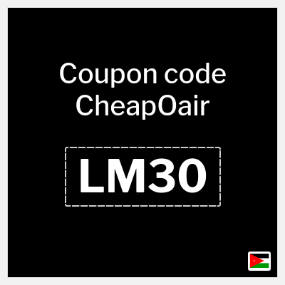 Coupon for CheapOair (LM30) 15% OFF
