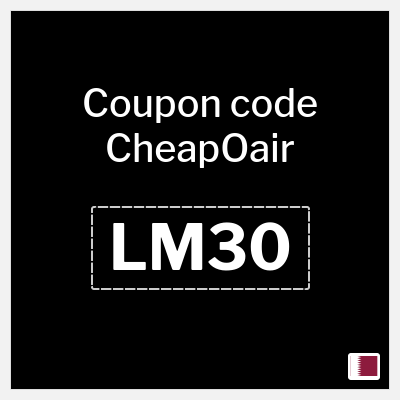 Coupon for CheapOair (LM30) 15% OFF