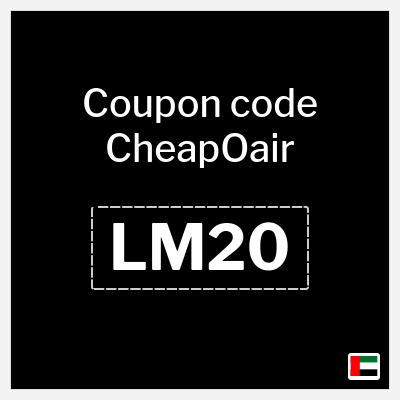Coupon for CheapOair (LM20) 15% OFF