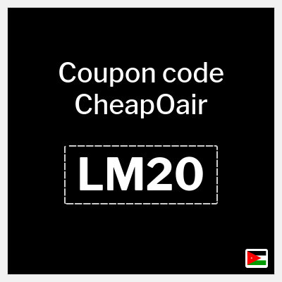 Coupon for CheapOair (LM20) 15% OFF