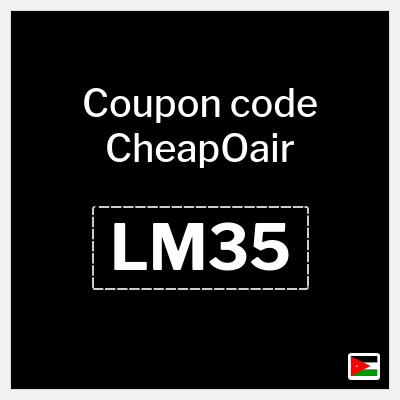 Coupon for CheapOair (LM35) 15% OFF