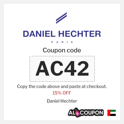 Coupon for Daniel Hechter (AC42) 15% OFF