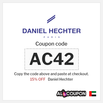 Coupon for Daniel Hechter (AC42) 15% OFF