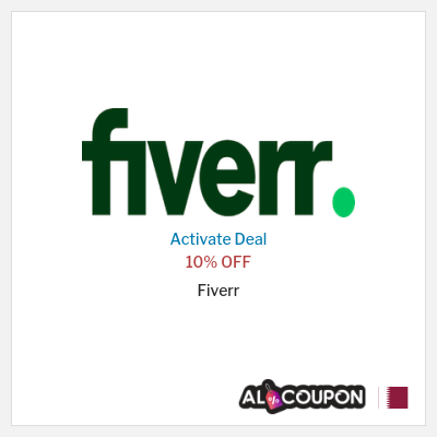 Coupon discount code for Fiverr 10% OFF