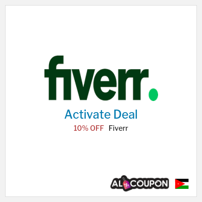 Coupon discount code for Fiverr 10% OFF