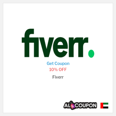 Fiverr coupon code | On first service request to UAE