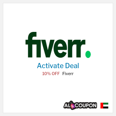 Special Deal for Fiverr 10% OFF
