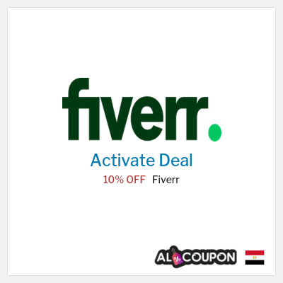 Special Deal for Fiverr 10% OFF
