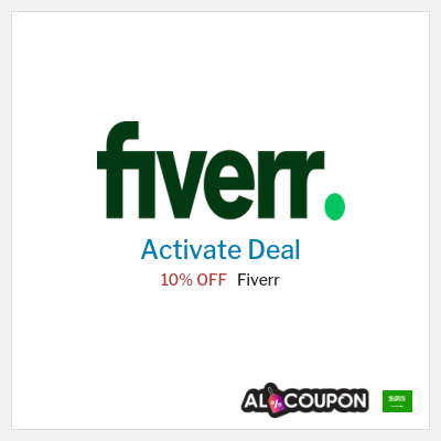 Special Deal for Fiverr 10% OFF