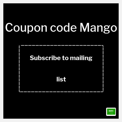 Coupon discount code for Mango 10% OFF