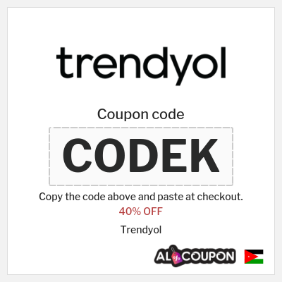 Coupon discount code for Trendyol Up to 50% OFF