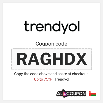 Coupon discount code for Trendyol Up to 90% OFF