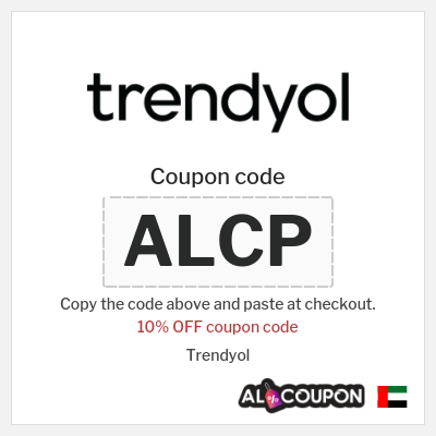Coupon for Trendyol (ALCP) 10% OFF coupon code