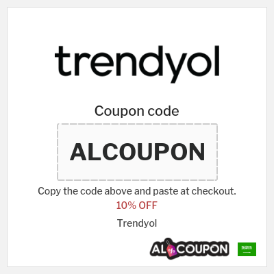 Coupon for Trendyol (ALCOUPON
) 10% OFF