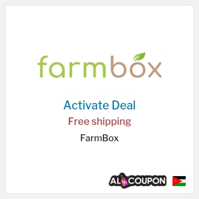 Coupon discount code for FarmBox 20% OFF