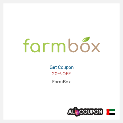 Coupon for FarmBox 20% OFF