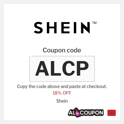 Coupon for Shein (ALCP) 18% OFF 