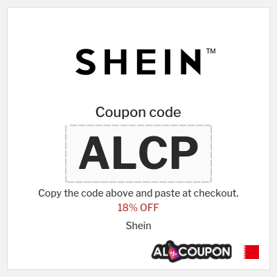 Coupon for Shein (ALCP) 18% OFF 