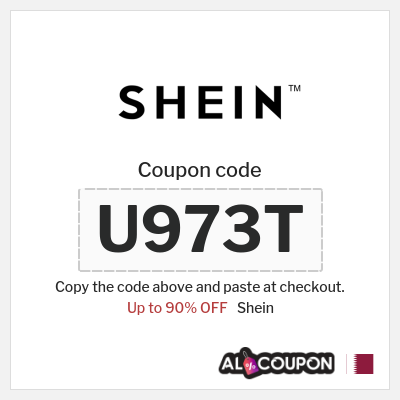 Shein Coupon (U973T) Voucher Code SHEIN | Up to 90%