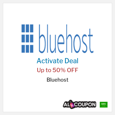 Special Deal for Bluehost Up to 50% OFF