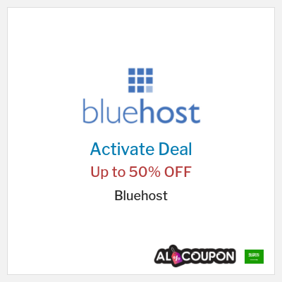 Special Deal for Bluehost Up to 50% OFF