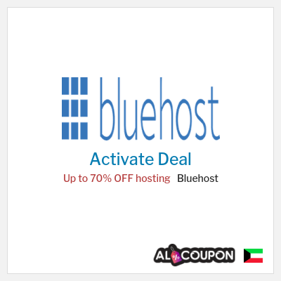 Special Deal for Bluehost Up to 70% OFF hosting