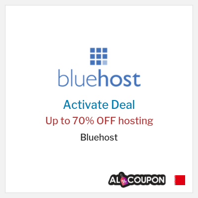Special Deal for Bluehost Up to 70% OFF hosting